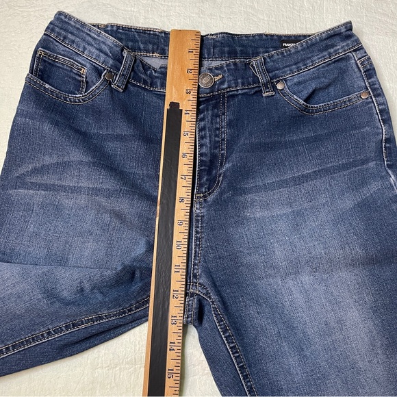 Buffalo David Bitton (FRANCESCA) Mid-Rise Skinny Stretch Blue Jeans Size 10/30 - Picture 12 of 15